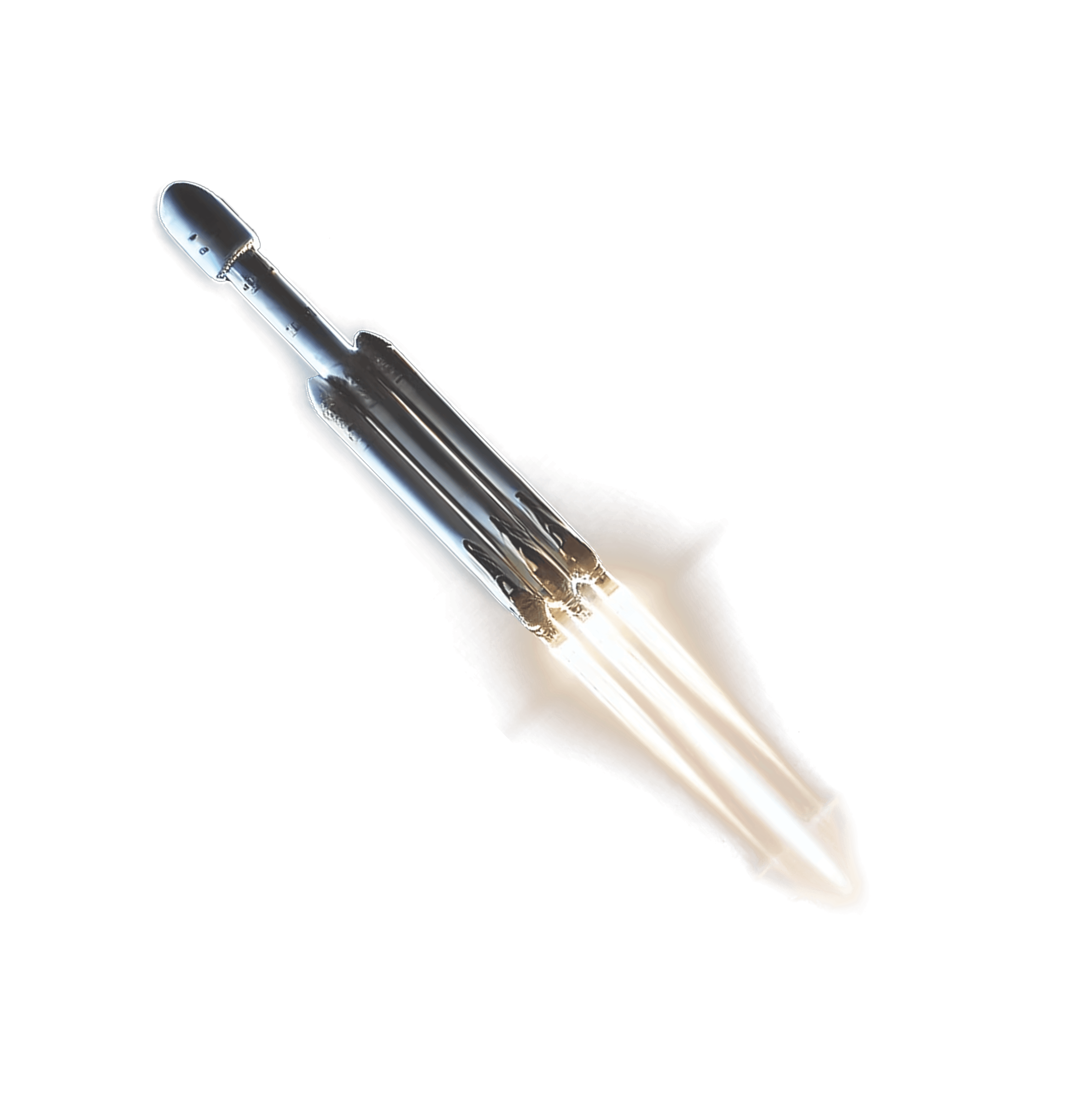 Rocket in space